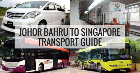 how to go singapore from jb