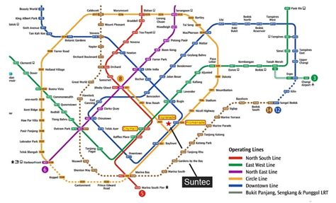 how to go suntec convention centre by mrt