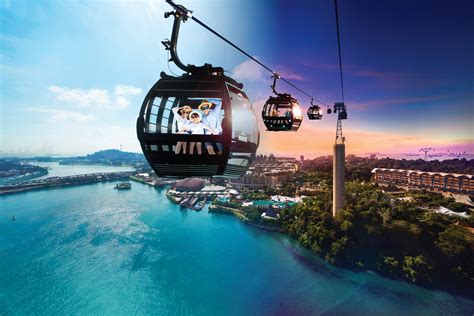 how to go to sentosa by cable car