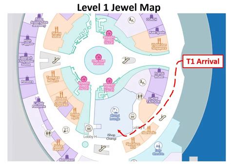 how to go to terminal 4 from jewel