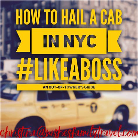 how to hail a cab nyc