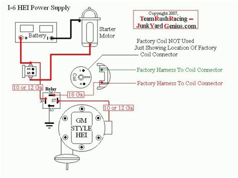 how to hook up an hei distributor Doc