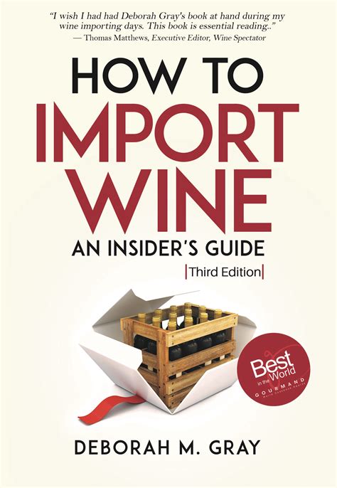 how to import wine an insiders guide Doc