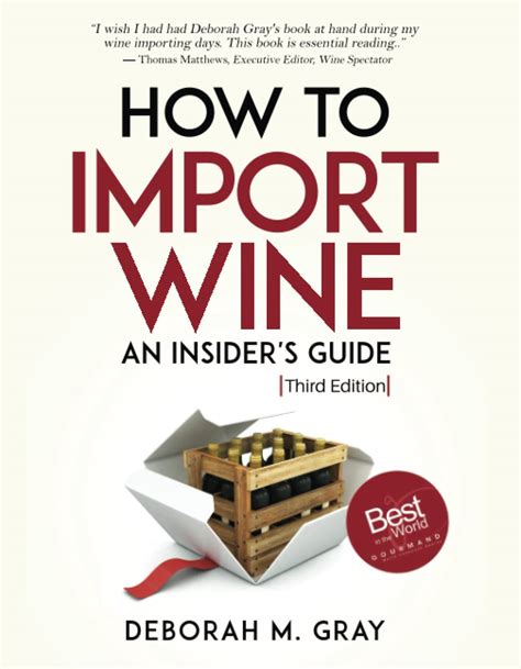 how to import wine an insiders guide Doc