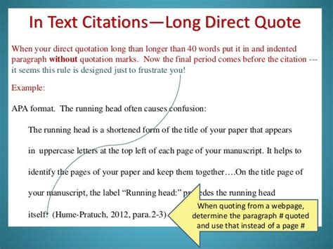 how to include a long quote in a paper Reader