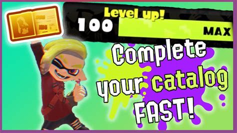 How To Increase Catalog Level Splatoon 3