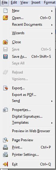 how to insert a pdf into openoffice Doc