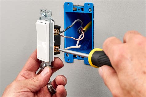 how to install a light switch PDF