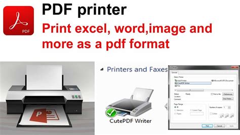 how to install a pdf printer Epub