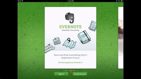 how to install evernote on ipad Epub