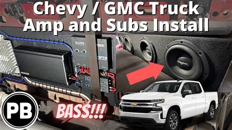 how to install subs in a truck PDF