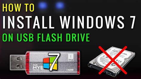 how to install windows 7 from usb flash drive on mac Reader