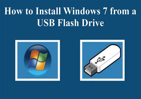 how to install windows 7 from usb flash drive on mac Reader