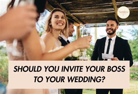 how to invite your boss to your wedding