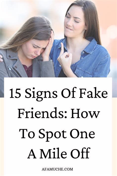 how to know if you have a fake friend