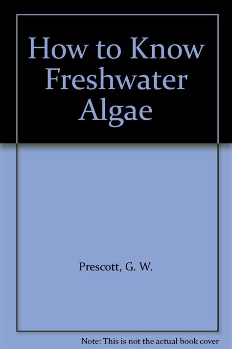 how to know the freshwater algae Epub