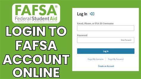 how to login to fafsa as a parent