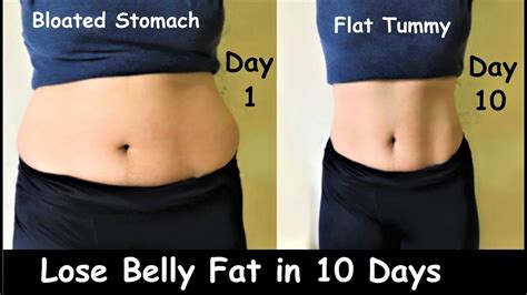 how to lose belly fat in a week