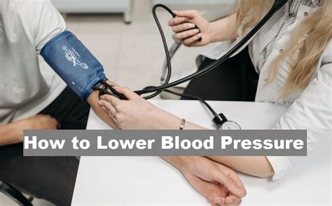 how to lower blood pressure quickly