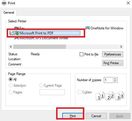 how to make a screenshot into a pdf Epub