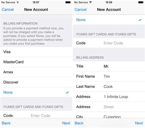 how to make an apple account with no credit card PDF