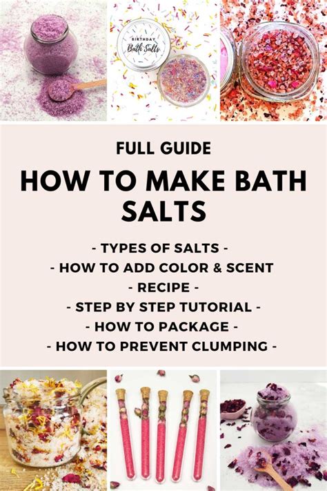 how to make bath salts the ultimate guide to homemade bath salts Doc