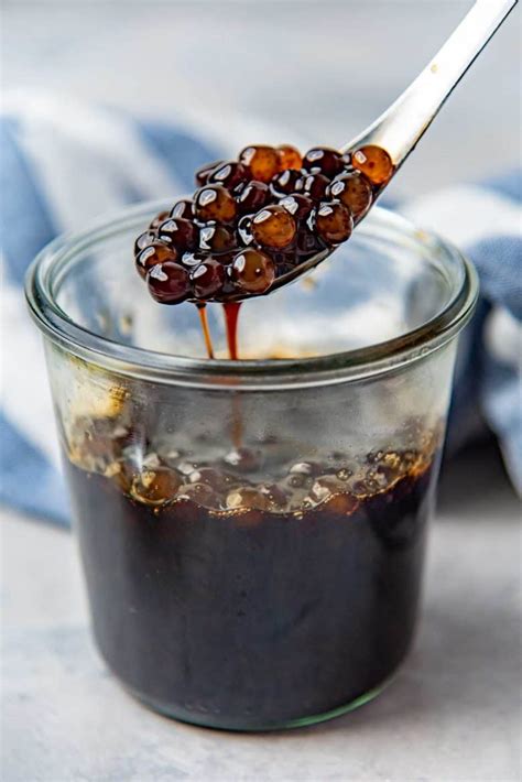 how to make brown sugar pearls