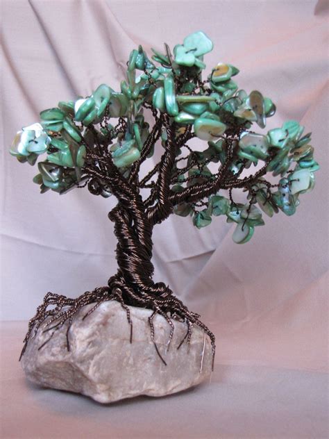 how to make copper wire tree with gemstones Reader