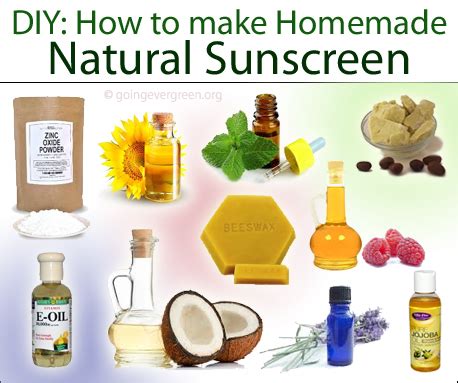 how to make natural sunscreen lotions how to make natural skin care products book 19 PDF