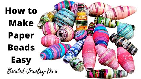 how to make paper beads PDF