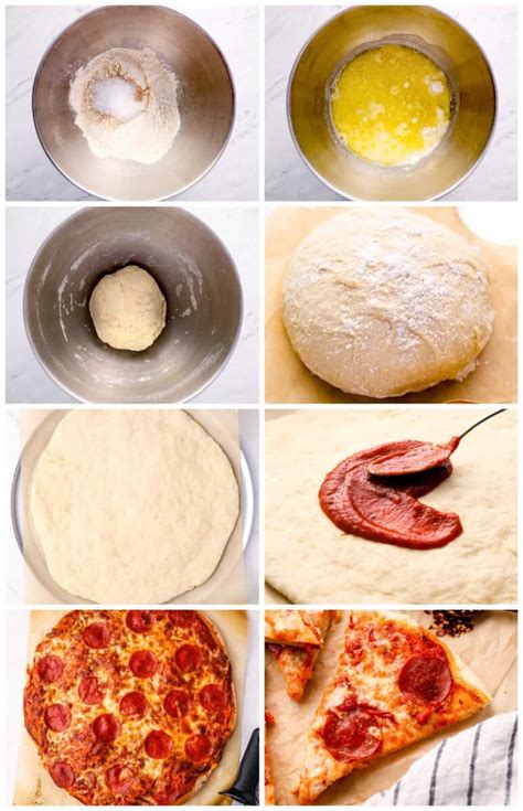 Pizza dough preparation