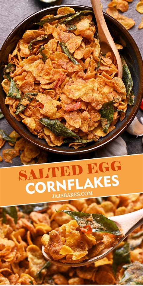 how to make salted egg cornflakes