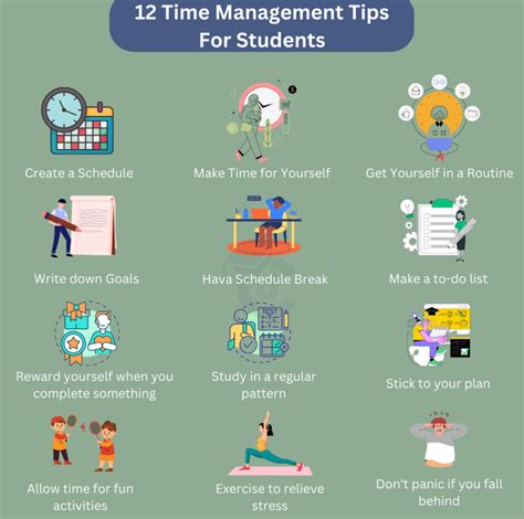how to manage your time in college