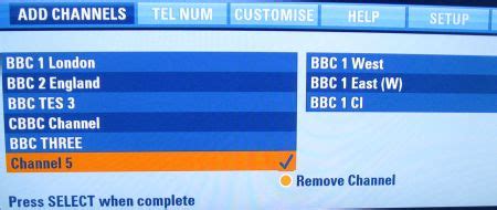 how to manually tune freeview channels Kindle Editon