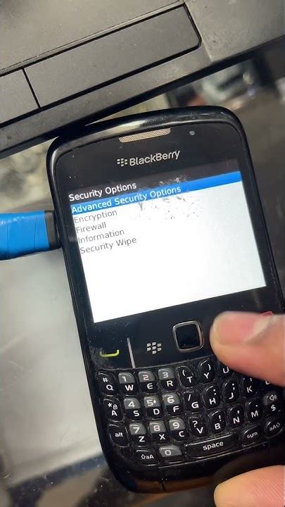 how to master reset a blackberry curve 9300 Reader