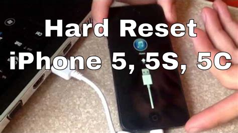 how to master reset iphone 5 Kindle Editon