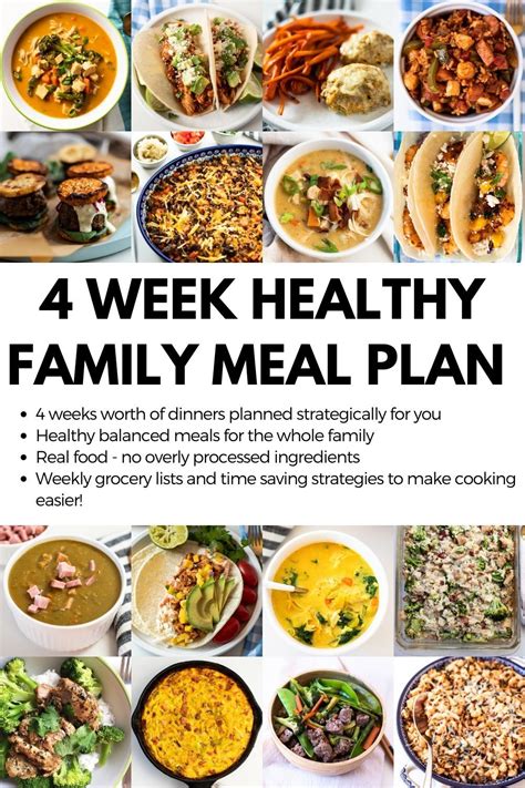 how to meal plan for a family