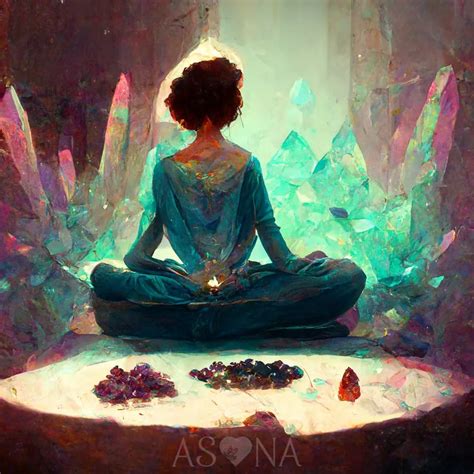 how to meditate with crystals