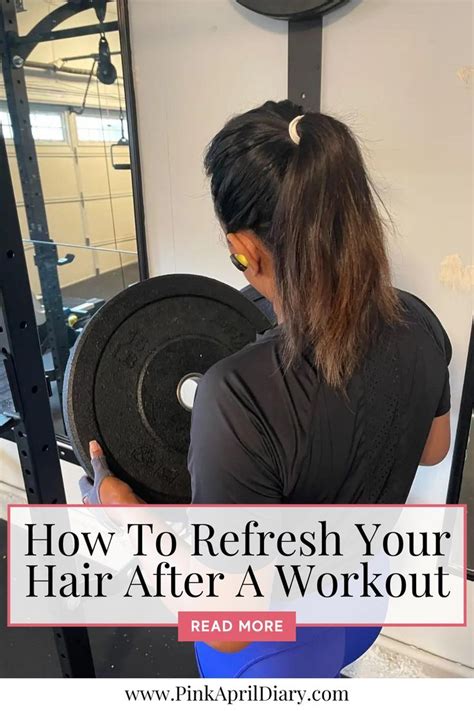 how to not wash your hair after a workout