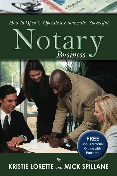 how to open and operate a financially successful notary business PDF