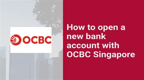 how to open ocbc bank account