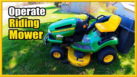 how to operate a john deere riding mower Doc