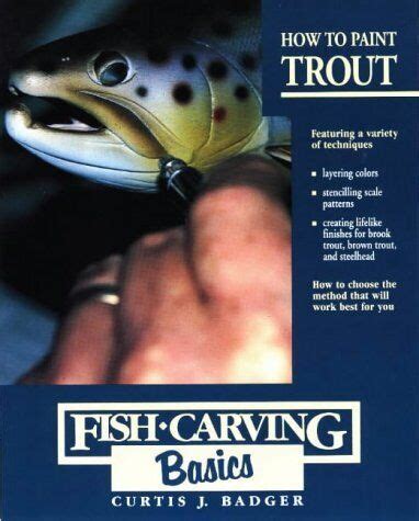 how to paint trout fish carving basics vol 3 Kindle Editon