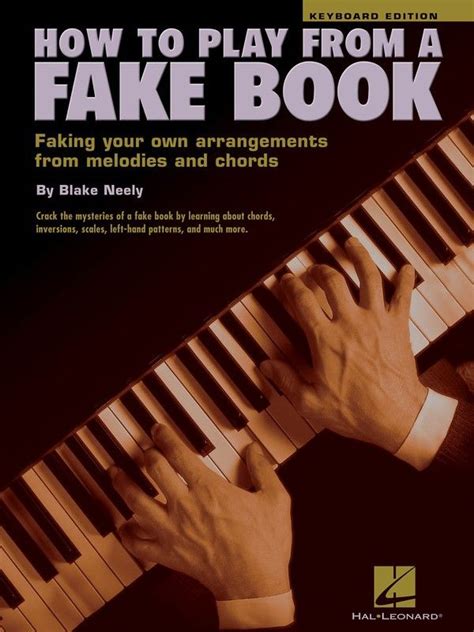 how to play from a fake book keyboard edition PDF