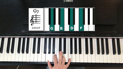 how to play g7 chord on keyboard pdf PDF