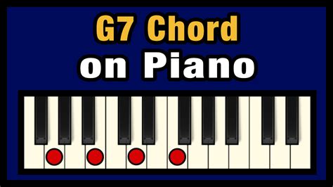 how to play g7 chord on keyboard pdf PDF