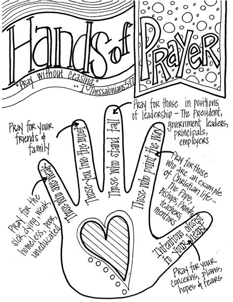 how to pray coloring pages pdf PDF