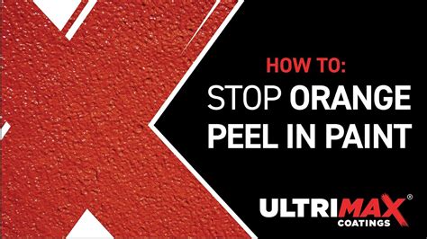 how to prevent orange peel while spray painting Kindle Editon