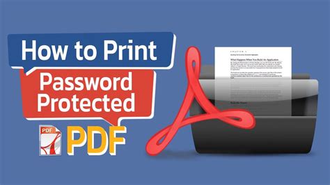 how to print a password protected pdf Epub