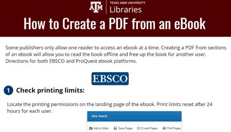 how to print an ebook Doc